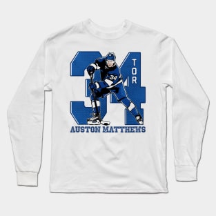 Auston Matthews Toronto Game Long Sleeve T-Shirt